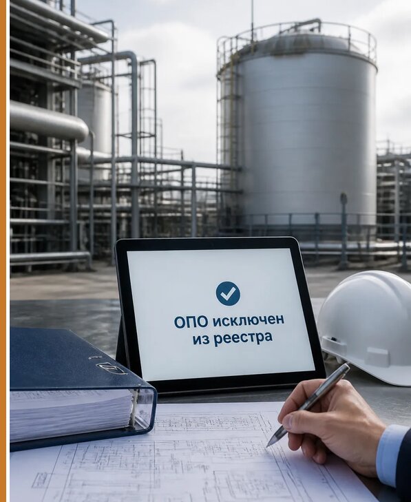 Исключение ОПО из госреестра в Новочеркасске от 30702 р. | Авеста ОТиПБ