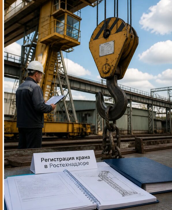 Регистрация крана в Ростехнадзоре в Новочеркасске от 15351 р. | Авеста ОТиПБ